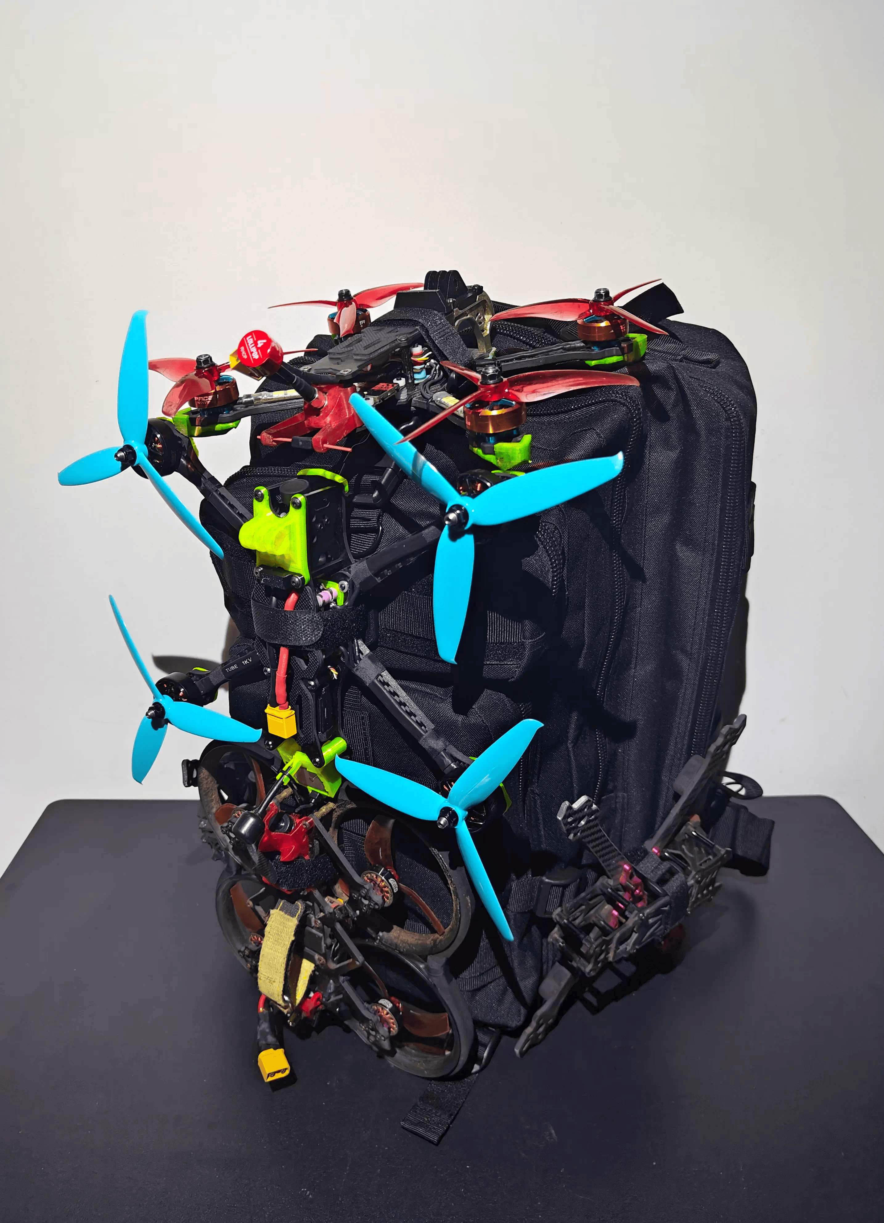 Rc Helicopter Bag - FPV Backpack Military Hang 4-5 Set