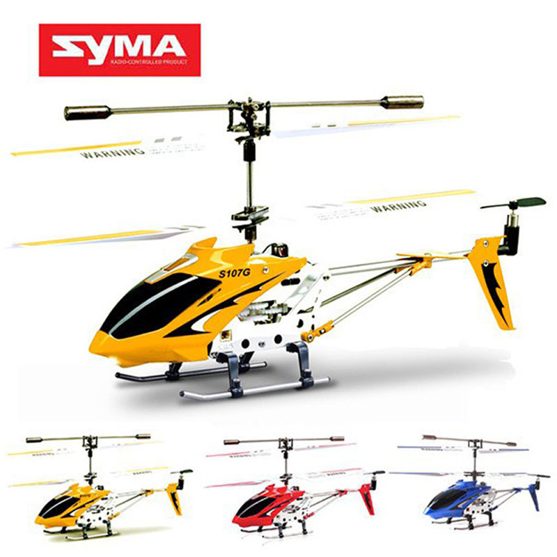 Rc Helicopter Gyro - New Original Syma S107g Three-Channel Remote