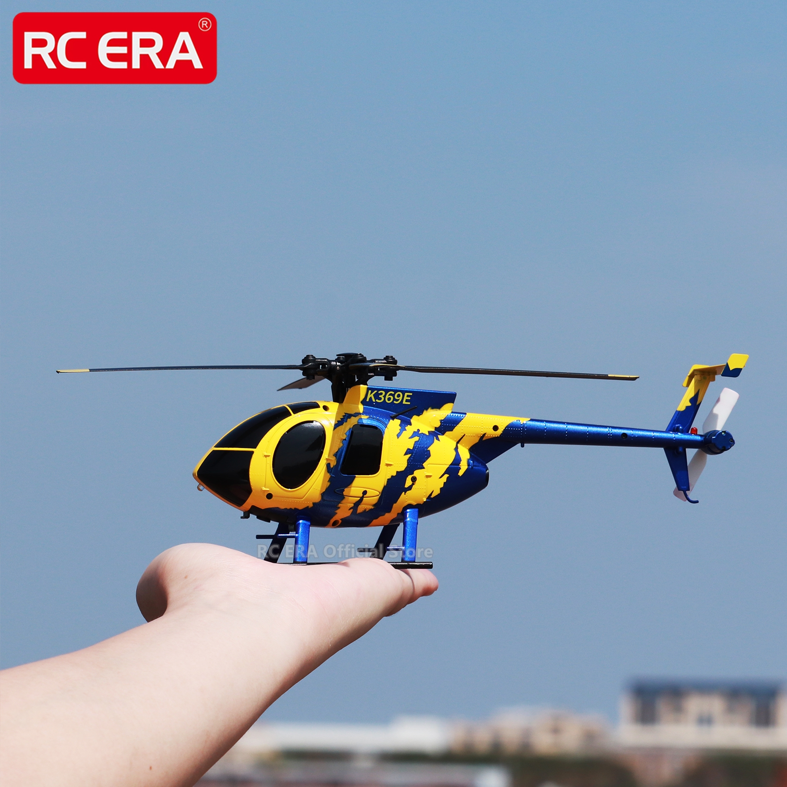 Rc Helicopter Single Rotor - RC ERA C184 Mini MD500 100