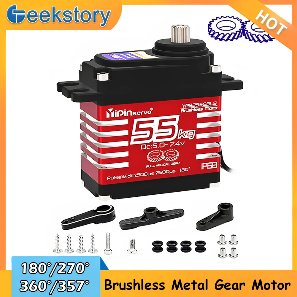55kg Digital Servo 7.4V 180/27 - Rc Helicopter Servo incelemesi ve fiyatı