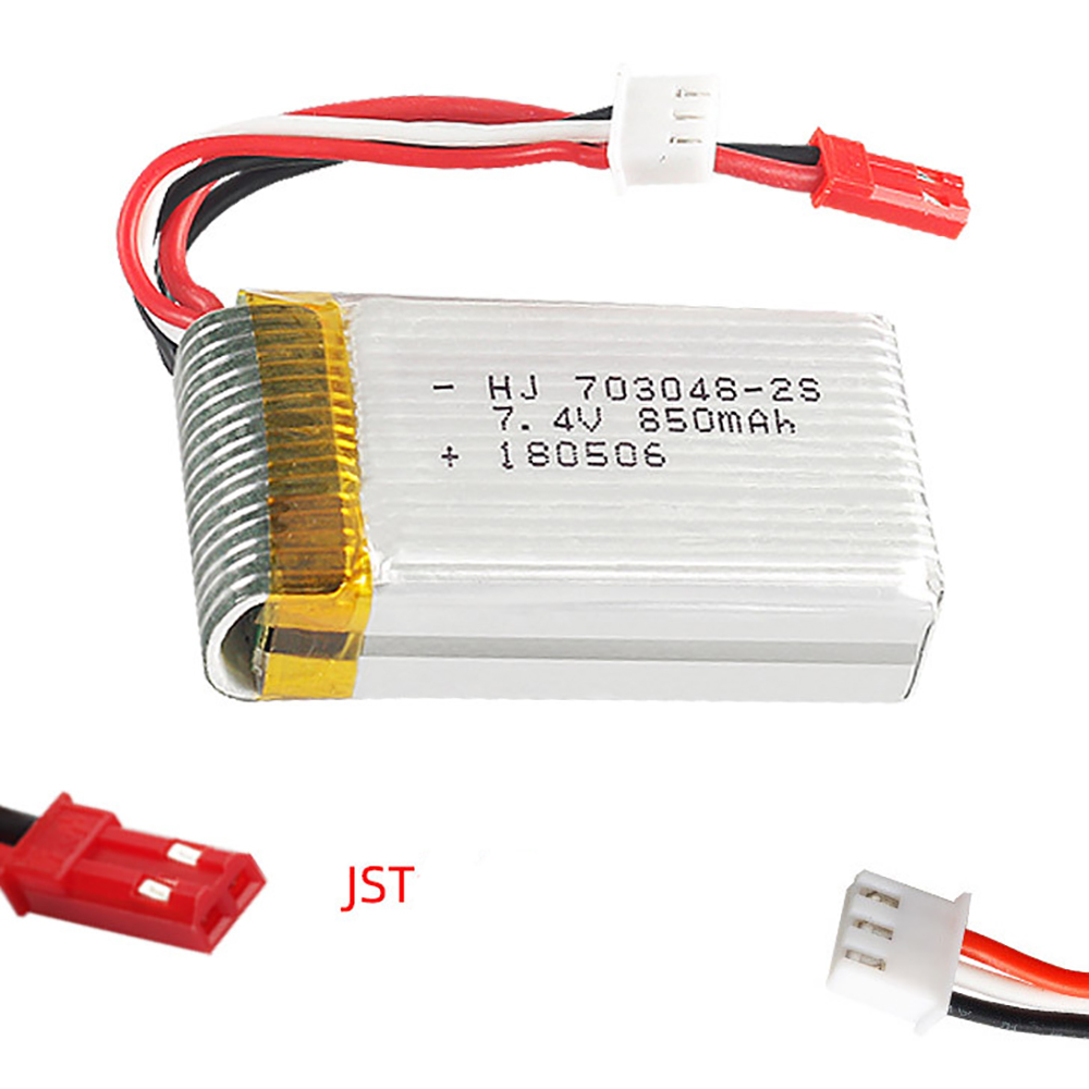 1-5pcs  2s 7.4V 850mAh 703048  - Rc Helicopter Battery incelemesi ve fiyatı