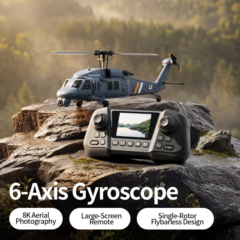 Single-Rotor Flybarless Design - Rc Helicopter Gyro incelemesi ve fiyatı