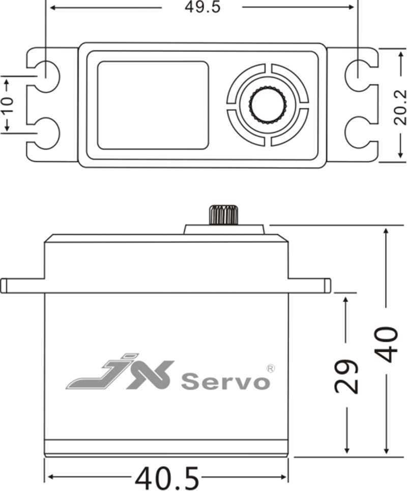 JX Servo CLS-6322HV 22KG High  - Rc Helicopter Motor incelemesi ve fiyatı