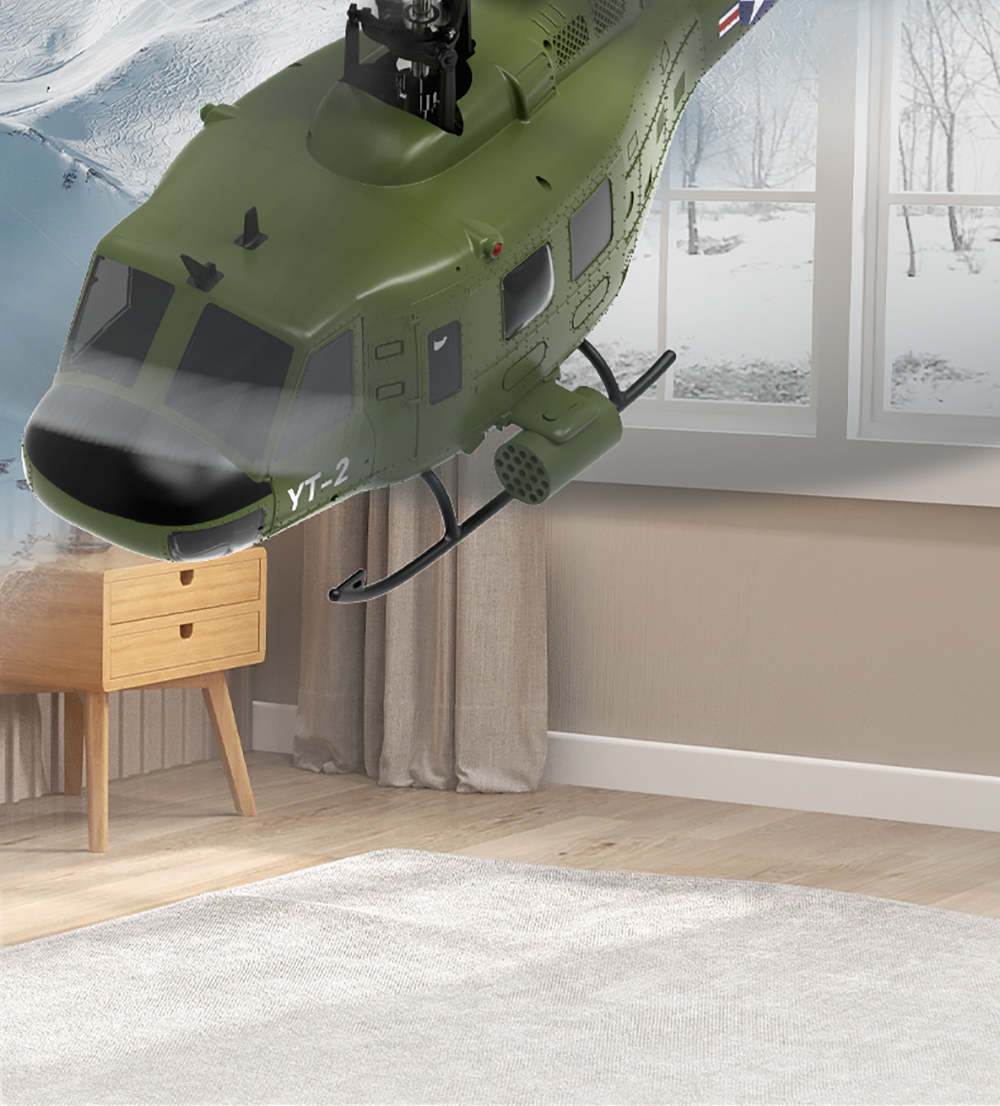 YUXIANG F07 UH-1 Aileronless H - Rc Helicopter Gyro incelemesi ve fiyatı
