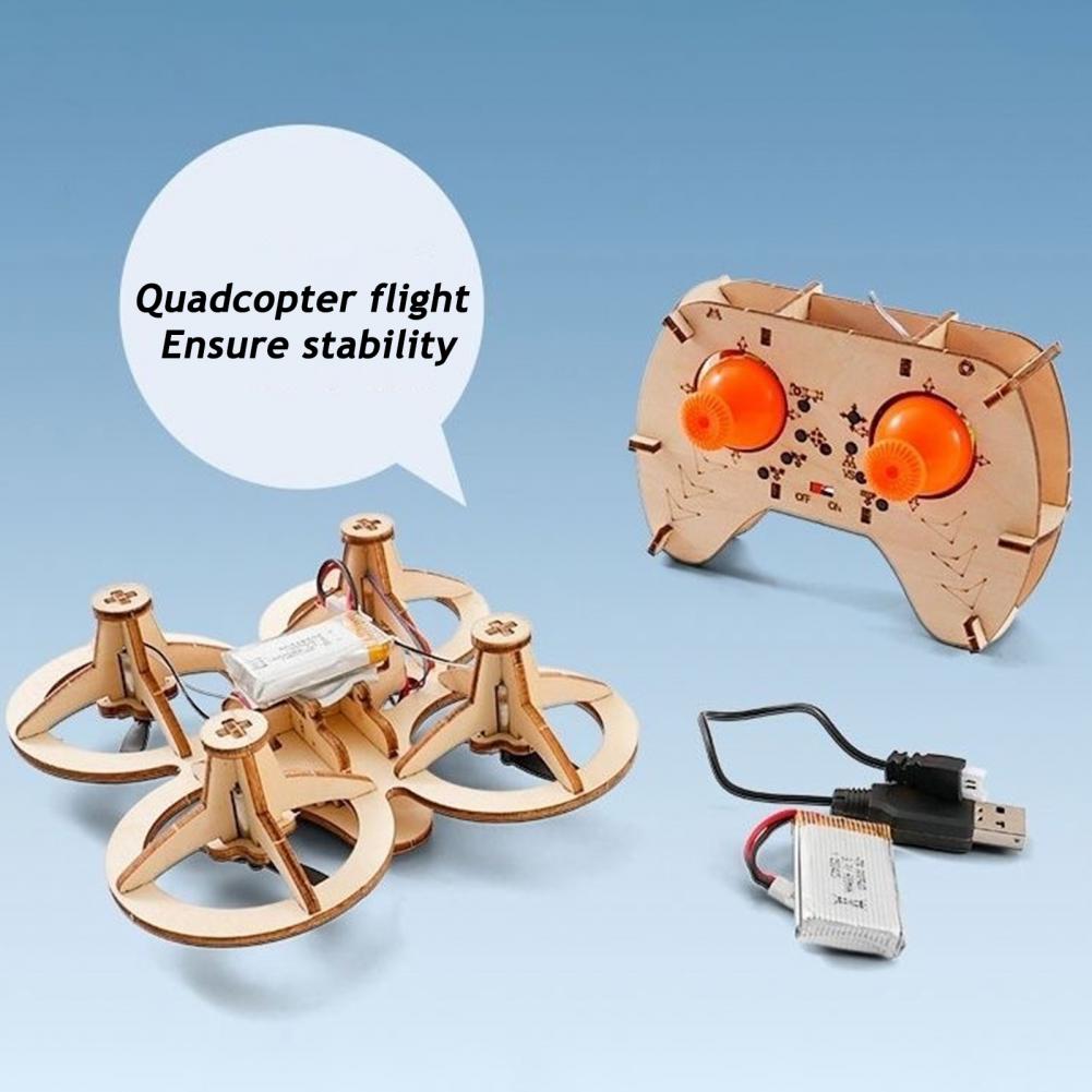 Rc Drone Toy Wooden Drone Puzz - Rc Helicopter Tool Kit incelemesi ve fiyatı