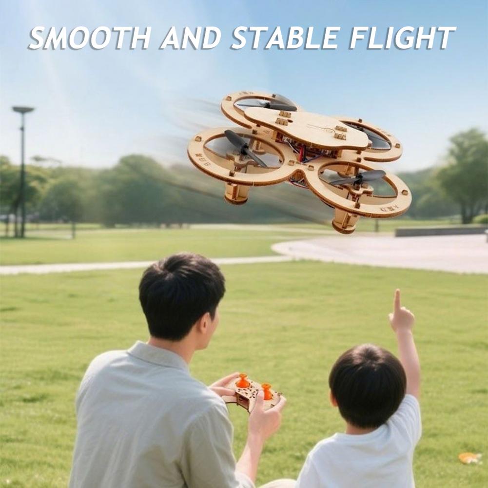 Rc Drone Toy Wooden Drone Puzz - Rc Helicopter Tool Kit incelemesi ve fiyatı