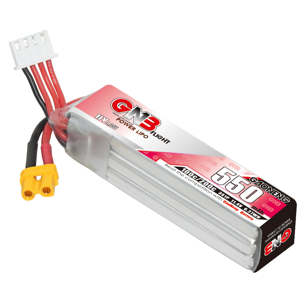 GNB HV 11.4V 550mAh 100C/200C  - Rc Helicopter Coaxial incelemesi ve fiyatı