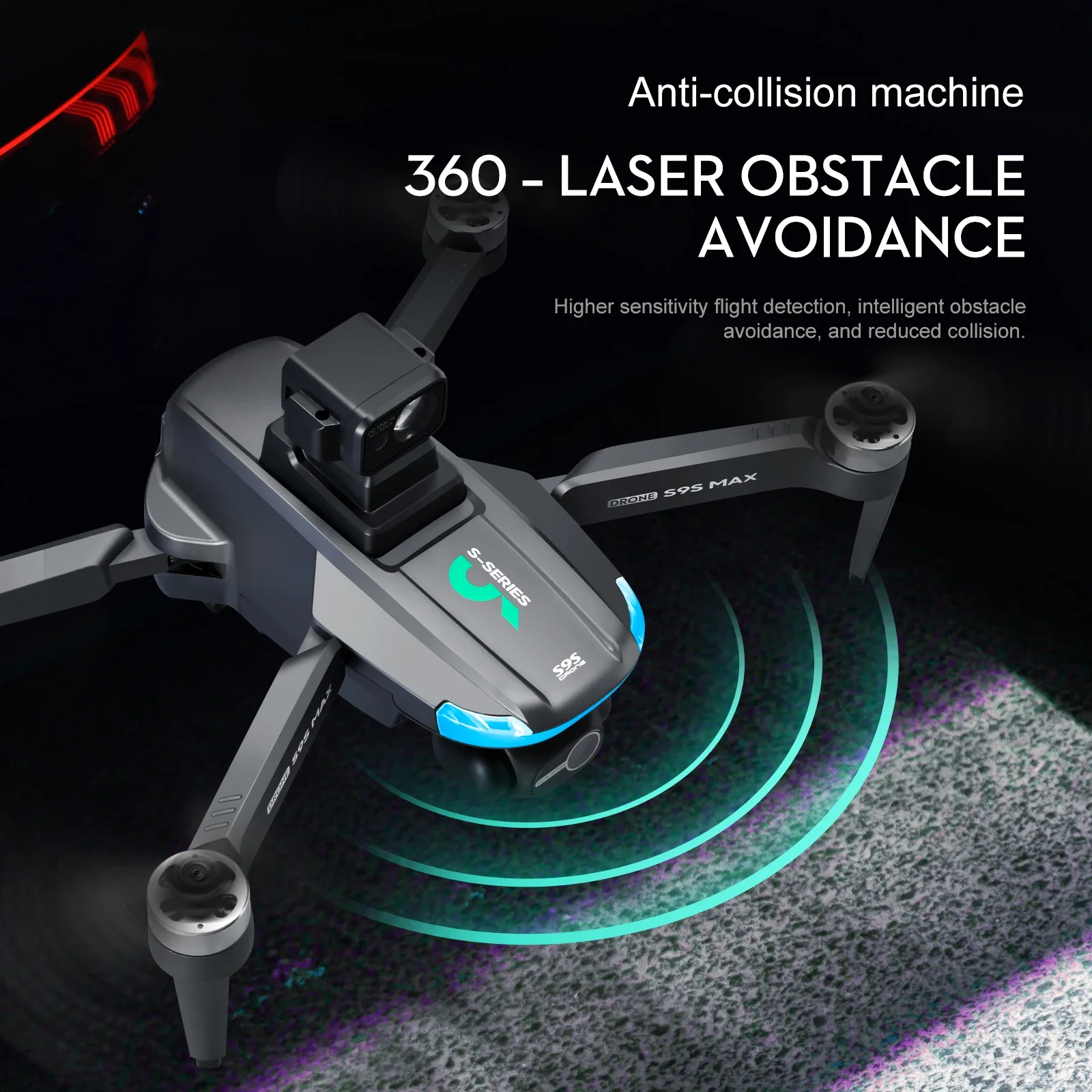 NEW S9S MAX MINI Drone 4K 2-Ax - Rc Helicopter Mini incelemesi ve fiyatı