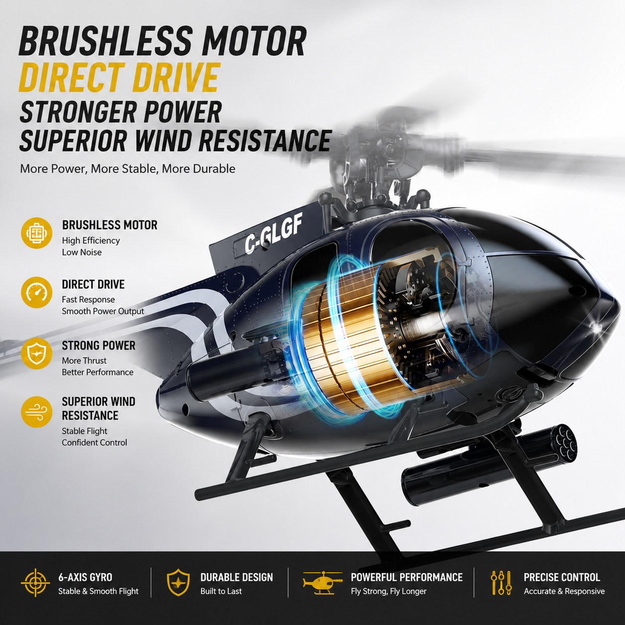 K300 6CH RC Helicopter Brushle - Rc Helicopter Gyro incelemesi ve fiyatı