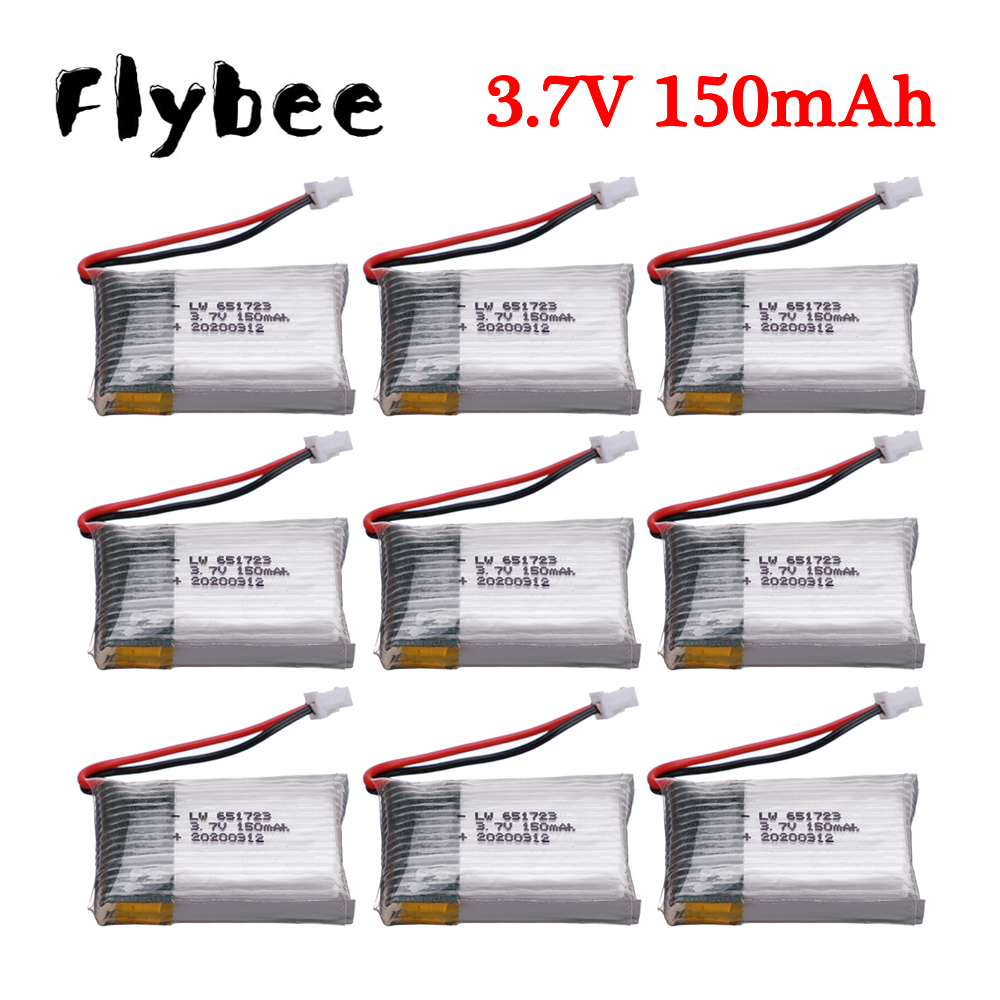 3.7V 150mah 651723 for H20 S8  - Rc Helicopter Parts incelemesi ve fiyatı