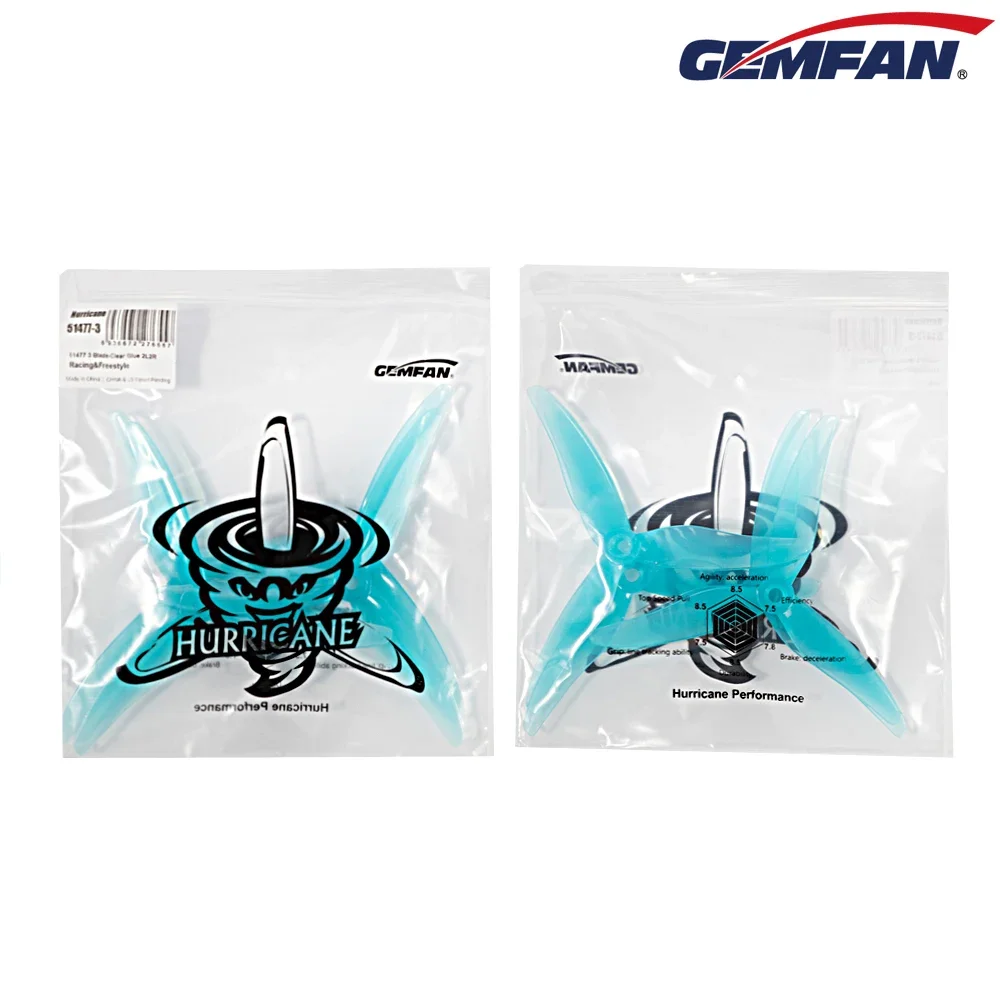 10Pairs (10CW + 10CCW) Gemfan  - Rc Helicopter Blade incelemesi ve fiyatı