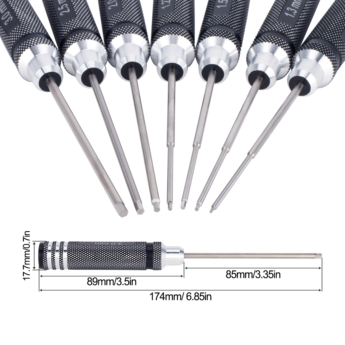 7 IN 1 Steel Hex Screwdriver S - Rc Helicopter Tool Kit incelemesi ve fiyatı