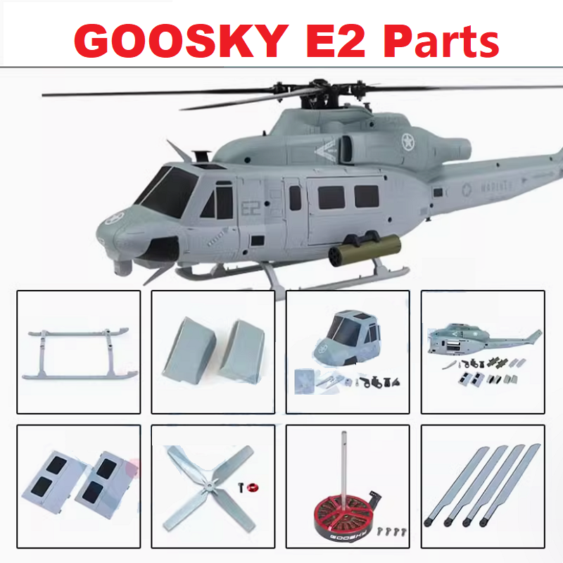 Spare Parts For GOOSKY E2 UH-1 - Rc Helicopter Blade incelemesi ve fiyatı