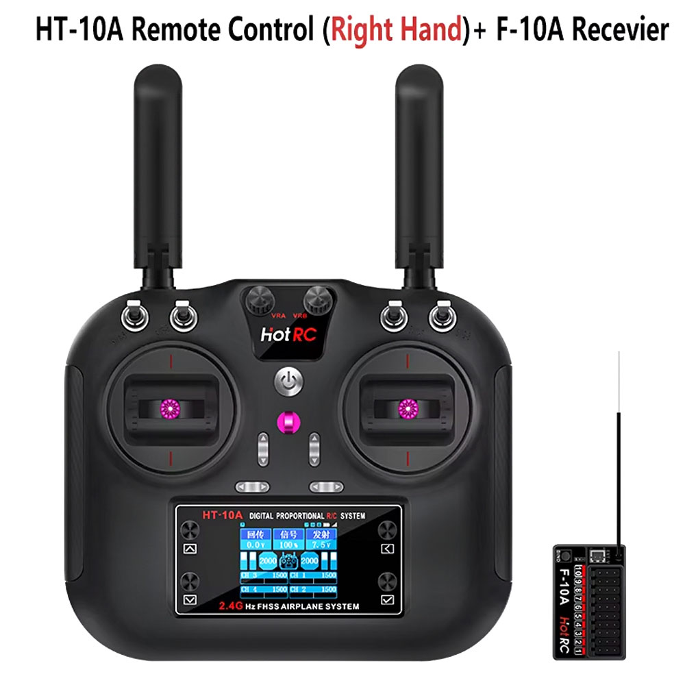Hotrc HT-10A 2.4G 10CH Transmi - Rc Helicopter Motor incelemesi ve fiyatı