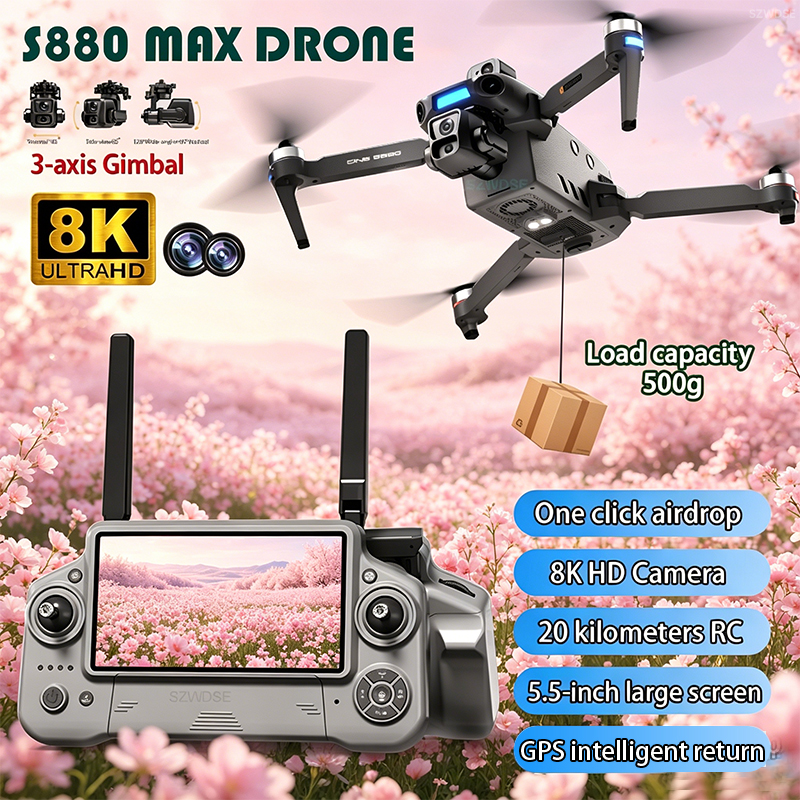 2026 New 8K Dual Camera Drone  - Rc Helicopter Electric incelemesi ve fiyatı