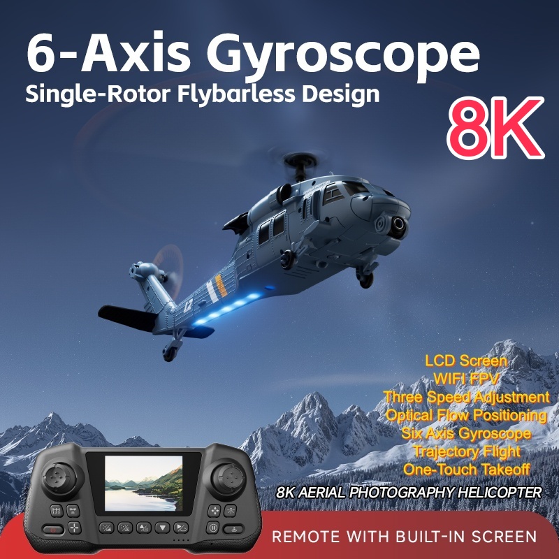 Military Remote Control Screen - Rc Helicopter Single Rotor incelemesi ve fiyatı