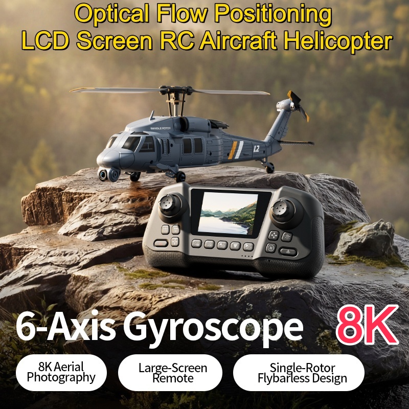 Military Remote Control Screen - Rc Helicopter Single Rotor incelemesi ve fiyatı