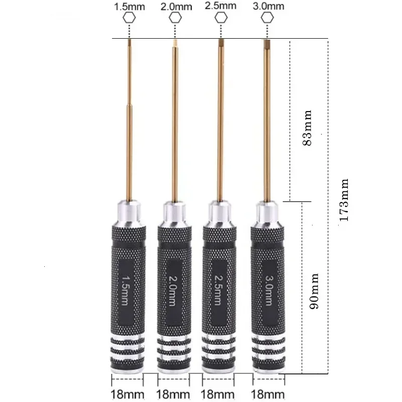 0.9/1.27/ 1.3/ 1.5/ 2.0/ 2.5/  - Rc Helicopter Tool Kit incelemesi ve fiyatı