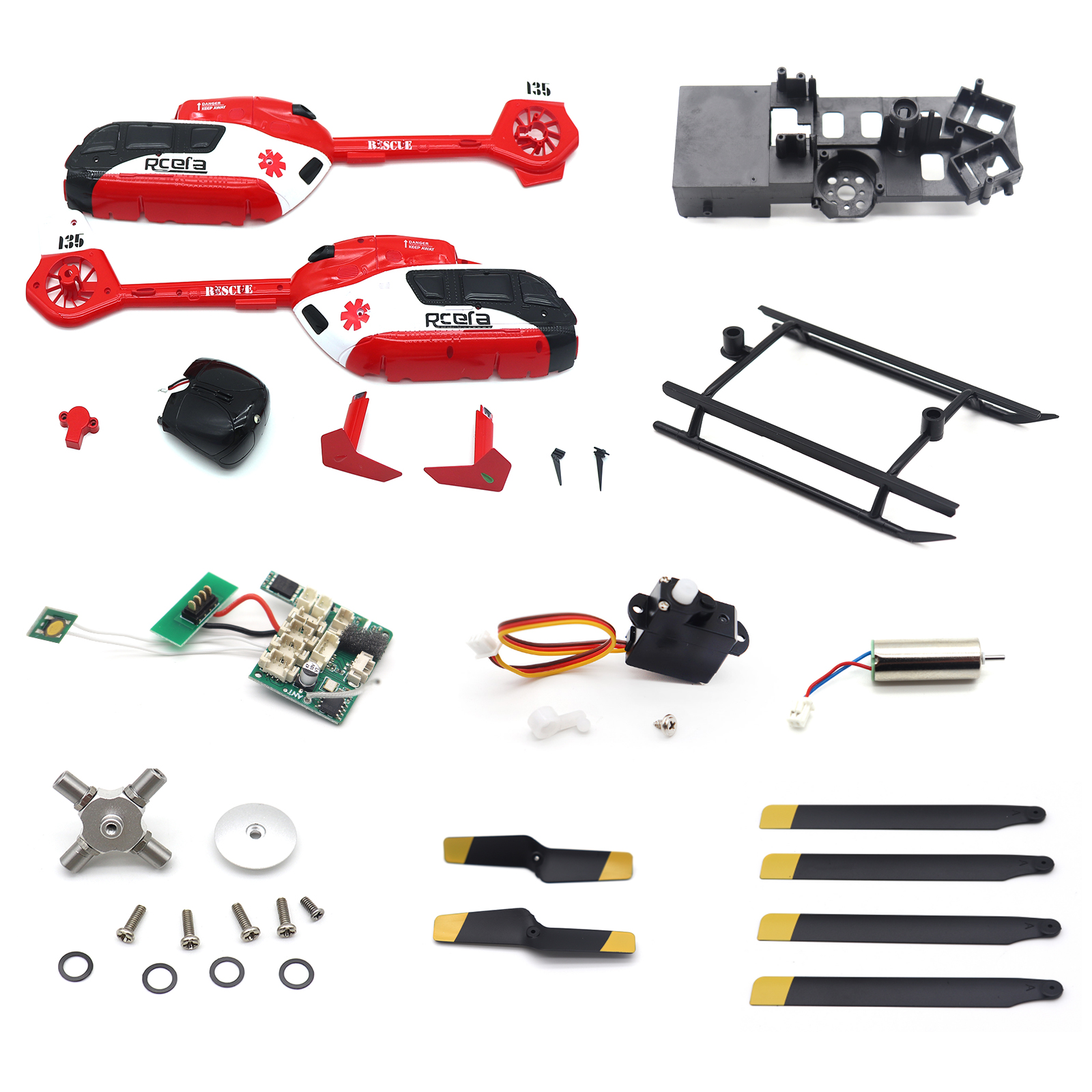 Original Parts for C159 EC-135 - Rc Helicopter Blade incelemesi ve fiyatı
