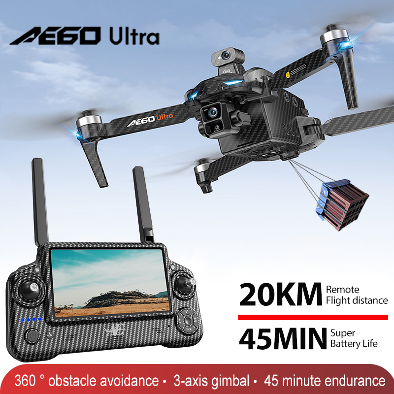AE60 GPS Drone Professional 8K - Rc Helicopter Electric incelemesi ve fiyatı