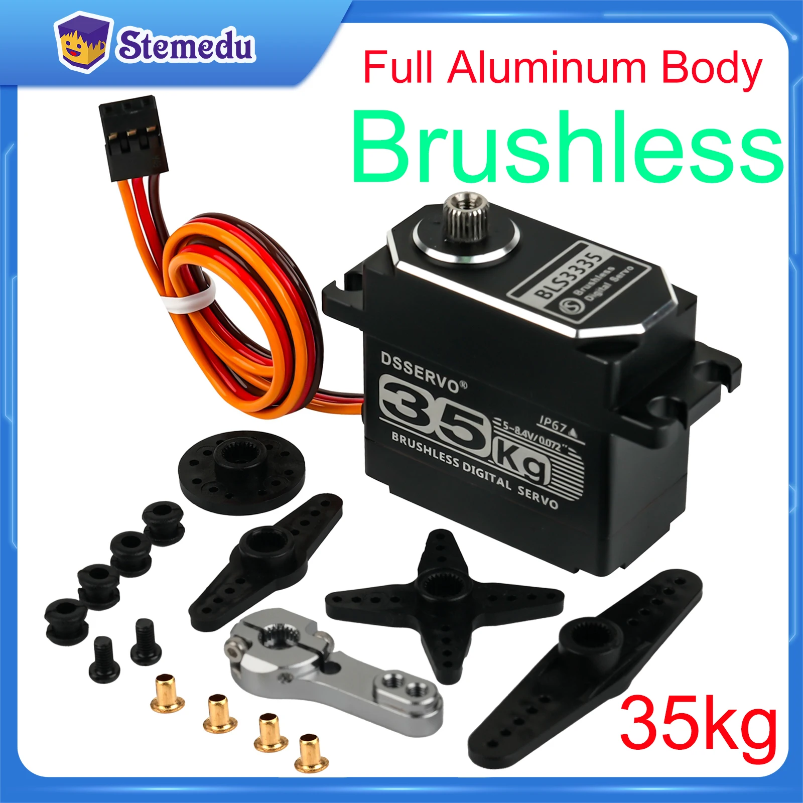 35KG BLS3335 Digital Servo Mot - Rc Helicopter Servo incelemesi ve fiyatı