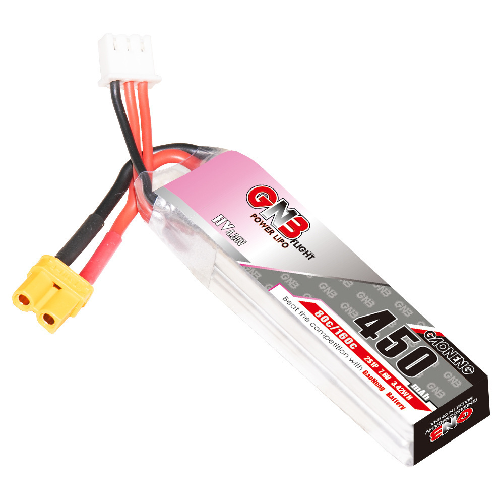 GNB LiPo Battery HV 2S 7.6V 45 - Rc Helicopter Parts incelemesi ve fiyatı