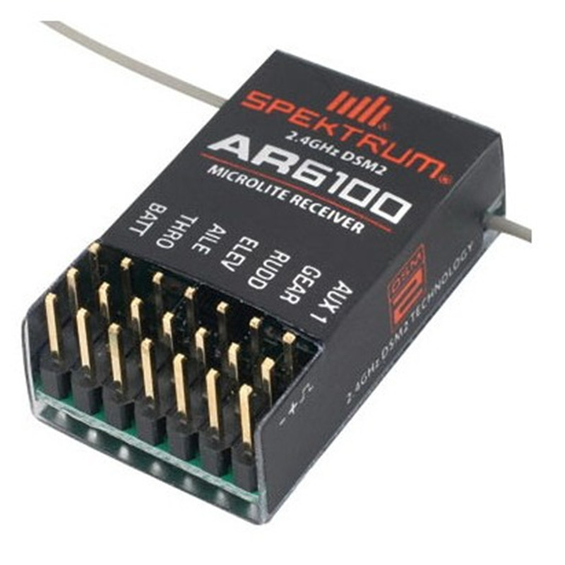 AR6100 DSM2 6CH 2.4GHz Receive - Rc Helicopter Remote Control incelemesi ve fiyatı