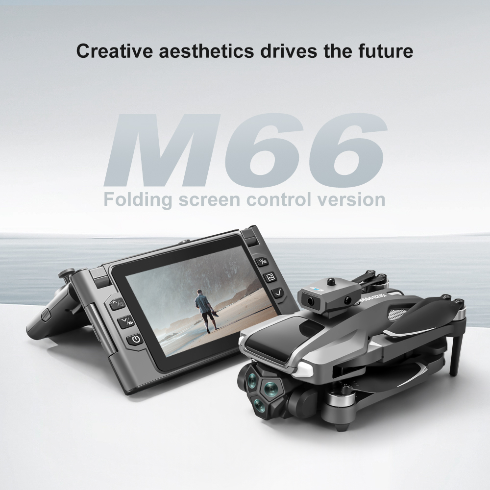 Foldable M66 RC Drone with 4.5 - Rc Helicopter Case incelemesi ve fiyatı