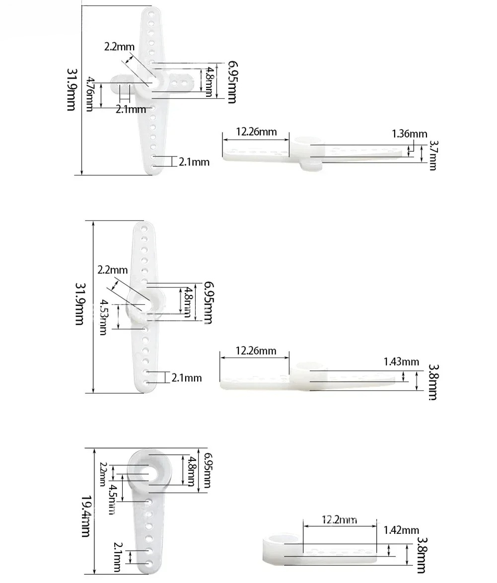 4PCS 9g SG92R Micro Servo Plas - Rc Helicopter Mini incelemesi ve fiyatı