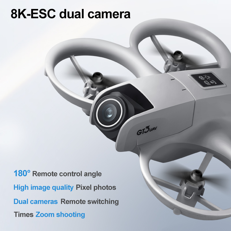 New GT3 Mini RC Drone 8K 5G Ae - Rc Helicopter Electric incelemesi ve fiyatı
