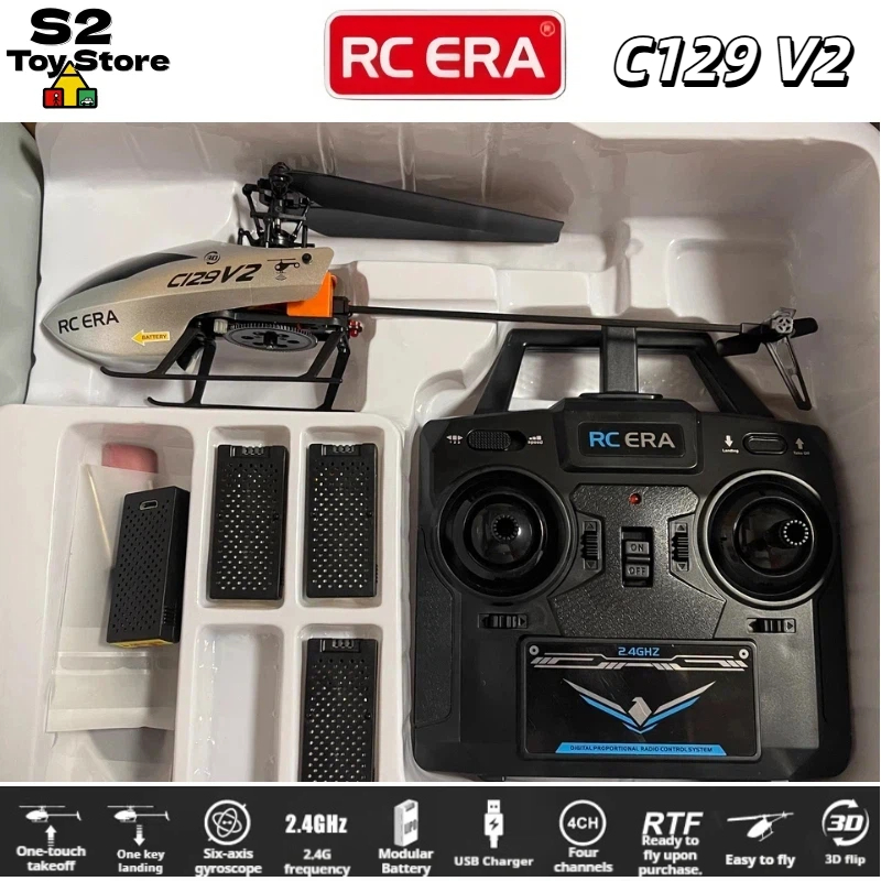 RC ERA C129V2 4CH 2.4GHz Smart - Rc Helicopter Single Rotor incelemesi ve fiyatı
