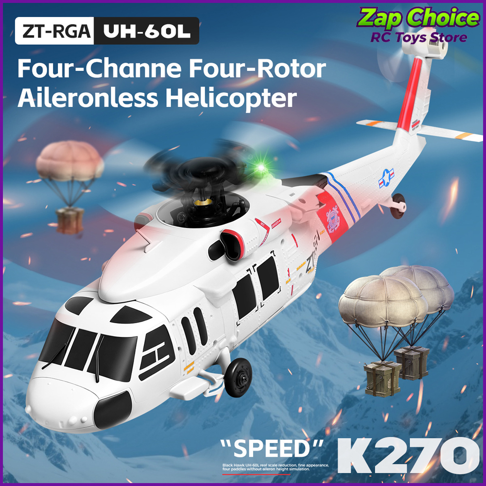 Wltoys K270 Black Hawk UH-60L  - Rc Helicopter Gyro incelemesi ve fiyatı