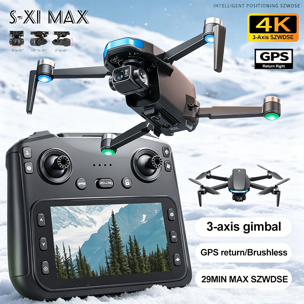 New S-X1 MAX Drone GPS 8K Prof - Rc Helicopter Charger incelemesi ve fiyatı