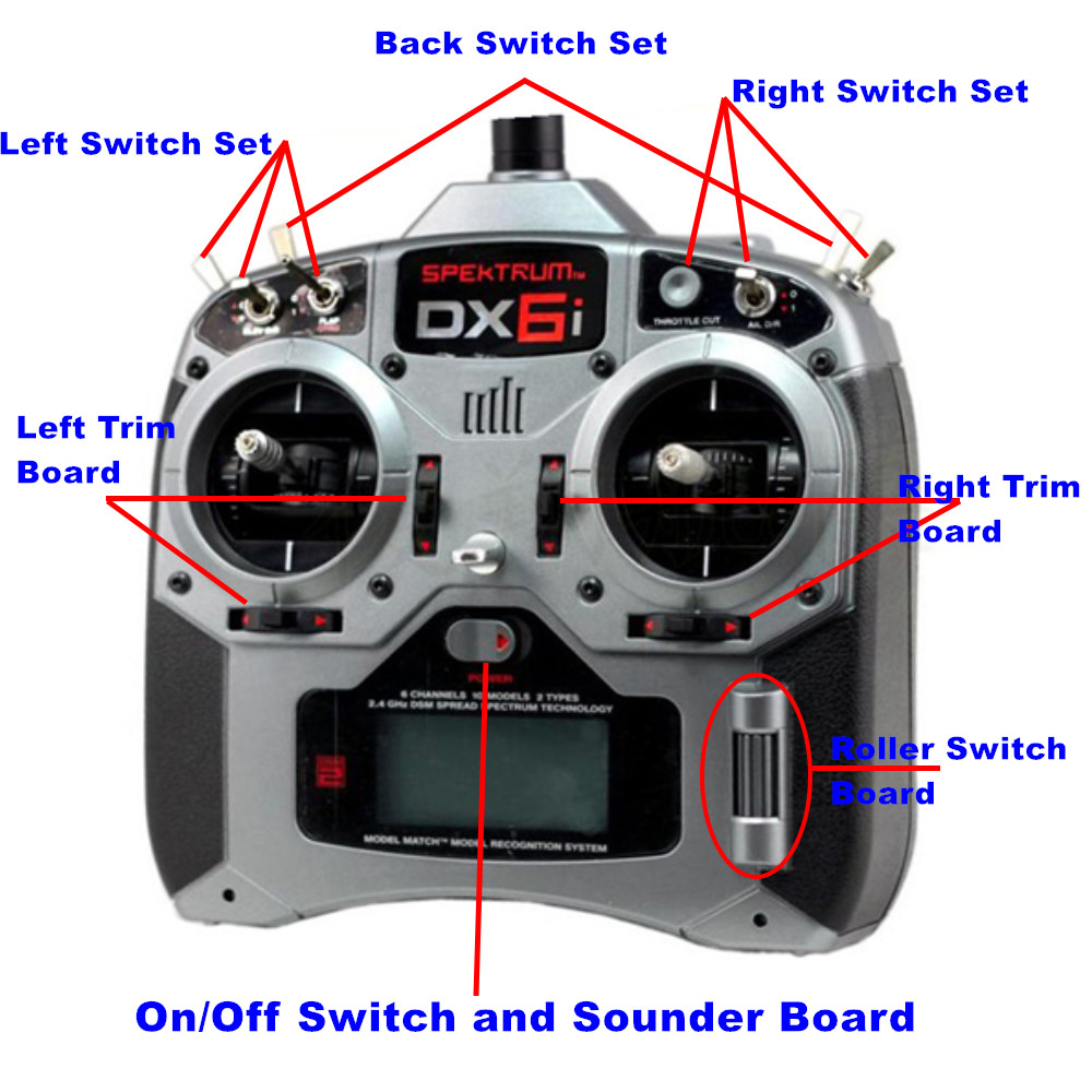 Transmitter Switch Left Set Sp - Rc Helicopter Gyro incelemesi ve fiyatı